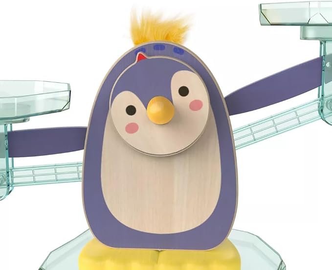 Battat Education – Penguin Math Balance Scale for Kids – 38 Pieces Counting Toy – Educational Math Games for Toddlers – Develop Early STEM Skills – Fun Learning Activity for Preschoolers 3+ Years | Penguin math game with 30 sea creature weights, 3 play...