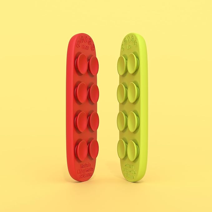 8 Pack Textured Silicone Worry Stones, Sensory Toys for Kids and Adults | Textured Silicone Worry Stones, Sensory Fidget Toys for Adults and Kids, Quiet Tactile Toys for Classroom and Office