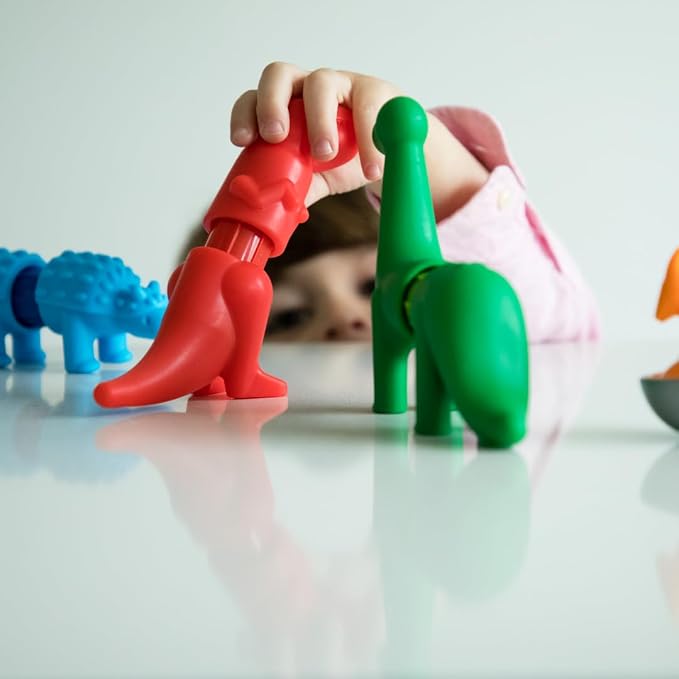 SmartMax My First Dinosaurs Magnetic Building Set STEM Learning Toy Ages 1-5