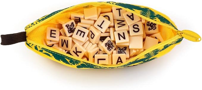 Bananagrams WildTiles Vocabulary Building and Spelling Improvement Lettered Tile Game for Ages 7 and Up