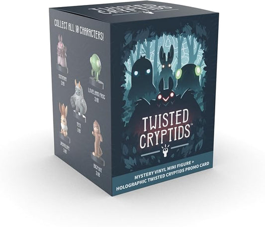 Unstable Games Twisted Cryptids Vinyl Mini Figure Blind Box - Includes a Playable Promo Card - Cute Adorable Figure Mystery Box
