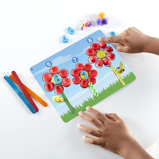 hand2mind Counting and Sorting Sensory Activity Kit, Sensory Box, Ages 3+ | Loose Parts Play Materials for Kids, Sensory Bin, Fine Motor Toys, Play Therapy Toys, Arts and Crafts Kits