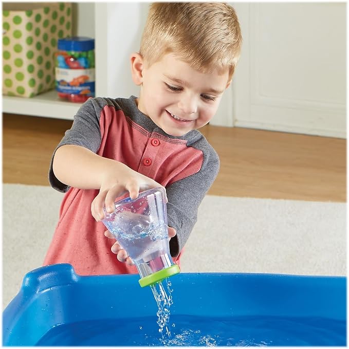 Learning Resources Splashology Water Lab | Science Kit, STEM Playtime, Water Activities, 19 Pieces, Ages 3+