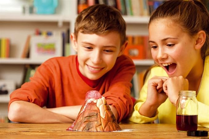 4M KidzLabs Volcano Making Kit, DIY Science Kit STEM, For Boys & Girls Ages 8+