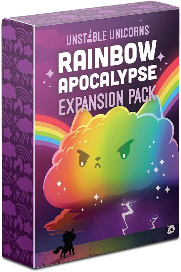 Unstable Games - Unstable Unicorns Rainbow Apocalypse Expansion Pack - designed to be added to your Unstable Unicorns Card Game