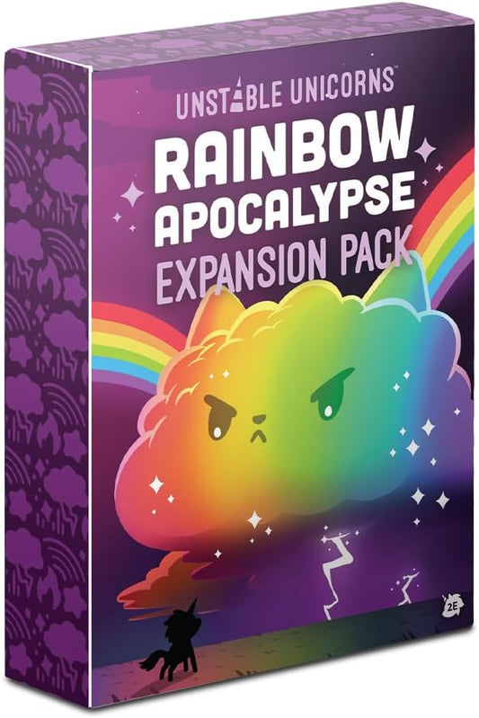 Unstable Games - Unstable Unicorns Rainbow Apocalypse Expansion Pack - designed to be added to your Unstable Unicorns Card Game