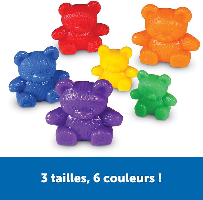 Learning Resources Three Bear Family Counters