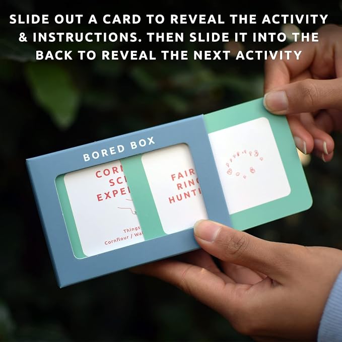 Kid's Bored Slide Box of Fun and Educational Activities