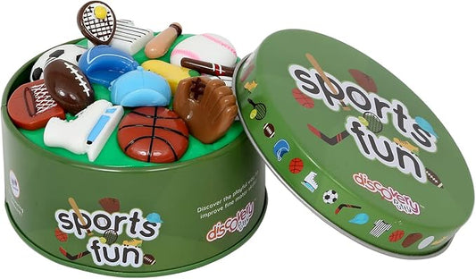 Fun & Function The Original Discovery Putty - Therapy Putty for Kids w/Hidden Sport Themed Pieces - Sensory Putty/Play Putty - Kids Putty for Special Needs - Sports Fun Putty Set for Kids