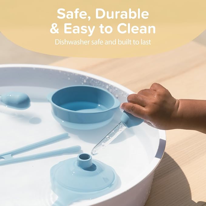 Purple Starter Tool Kit Sensory Bin Accessories for Sensory Play | Sensory Bin Accessory Set | Messy Play and Water Play Accessories | Suitable for 18 Months Plus | Sensory Play Accessories