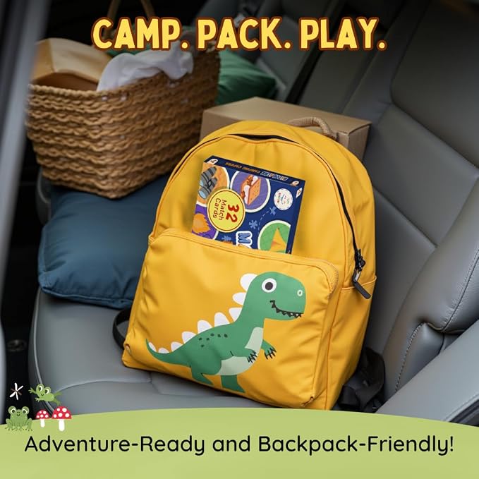 Matching Game - Memory Games for Kids Ages 4-8 - Memory Matching Games for Toddlers 3-5 - Kids Camping Toys - Preschool Board Game - Preschool Learning Activities - Easter Toys for Toddlers Gifts