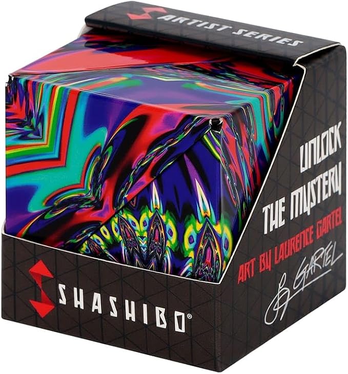 Shashibo DODECA Magnetic Puzzle Cube, Stress Relief Fidget Toy | 100+ Possible Shapes, Sensory Fidget Toy For Adults & Kids, Fun Shape Shifting Puzzle Box For All Ages