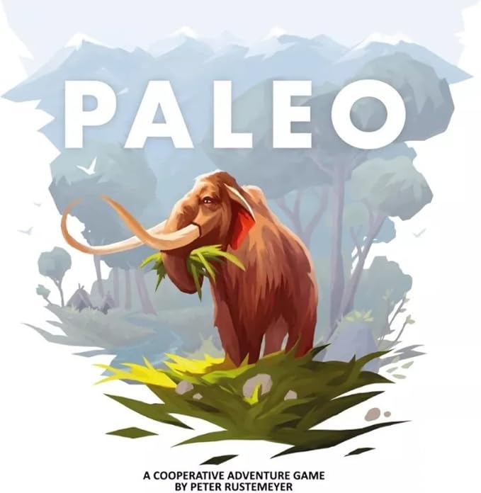 Asmodee Paleo Board Game - A Cooperative Paleolithic Adventure for Strategy Enthusiasts, Cooperative Family Fun for Kids & Adults, Ages 10+, 2-4 Players, 45-60 Minute Playtime