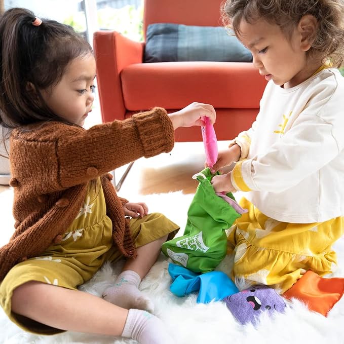 Educational Insights My Feelings Bean Bags - Social Emotional Learning Activities for Preschool, Toddler Sensory Toys & Therapy Games, Calm Down Corner Must Haves, Calming Toys for Kids Ages 3+