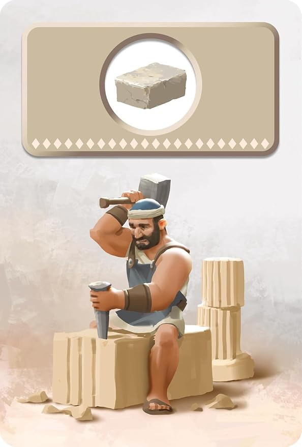 Asmodee 7 Wonders Architects - Shape History with Your Ingenious Wonders, Civilization Strategy Game for Kids and Adults, Ages 8+, 2-7 Players, 25 Minute Playtime | Build an ancient Wonder through fast, accessible strategy gameplay. Ages 8+, 2-7 Player...