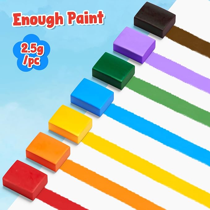 JoyCat Paint with Water Coloring Books for Toddlers (Farm) | Watercolor Painting Set for Kids Ages 3-5 & 4-8, Arts & Crafts Drawing Activity Travel Toy, Birthday Gifts for Boys & Girls