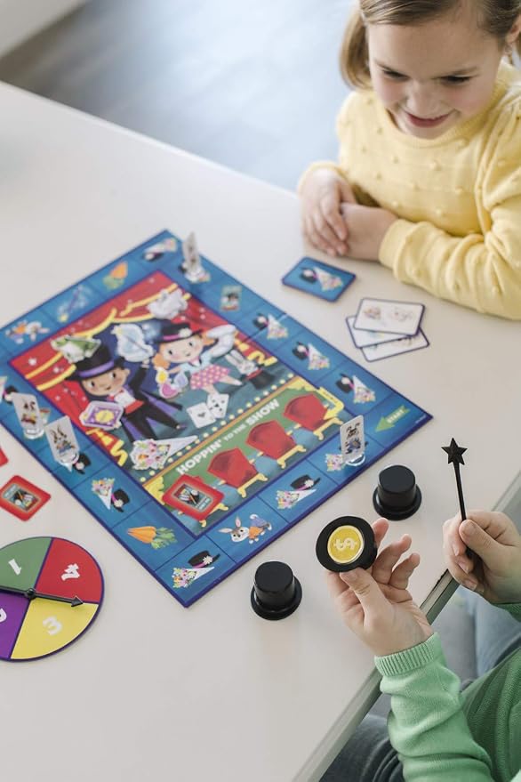 Peaceable Kingdom Hoppin' to the Show Cooperative Game for Kids