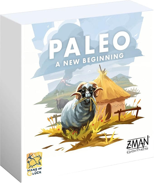 Z-Man Games Paleo A New Beginning Board Game Expansion - Forge a New Chapter in Human History! Cooperative Strategy Game for Kids & Adults, Ages 10+, 2-4 Players, 45-60 Minute Playtime