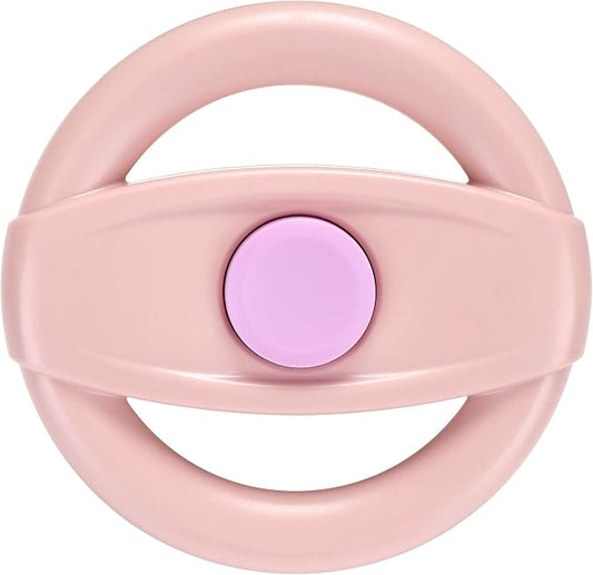 Accmor Stroller Steering Wheel Toy, Steering Wheel for Shopping Carts | Simulated Steering Wheel Universal Detachable Pretend Driving Funny Stroller Toy Attachment