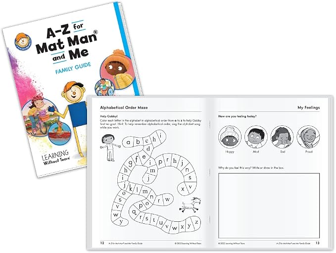 A-Z for Mat Man and Me: Individual Reader Set | Includes 26 individual Alphabet Read Aloud Books, School & Home