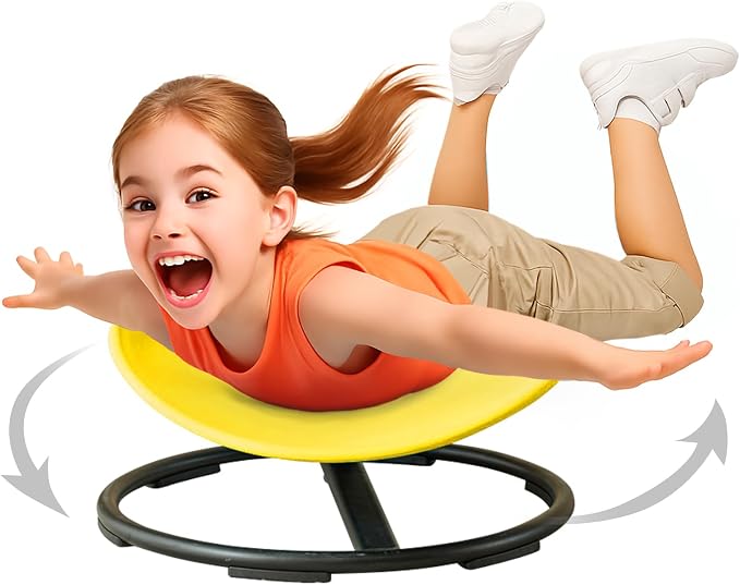 Sensory Spinning Chair For Kids With Autism, Sit And Spin Toy Age 3+ | Autism Spinning Chair Supports Balance, Focus And Motor Skills, Sensory Chair For Home, School And Sensory Room Must Haves