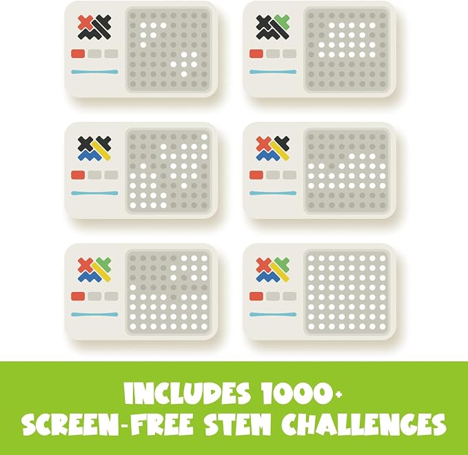 GiiKER Super Blocks Pattern Matching Puzzle, 1000+ Challenges for Kids | STEM brain teaser for kids and teens, portable travel game, birthday gift