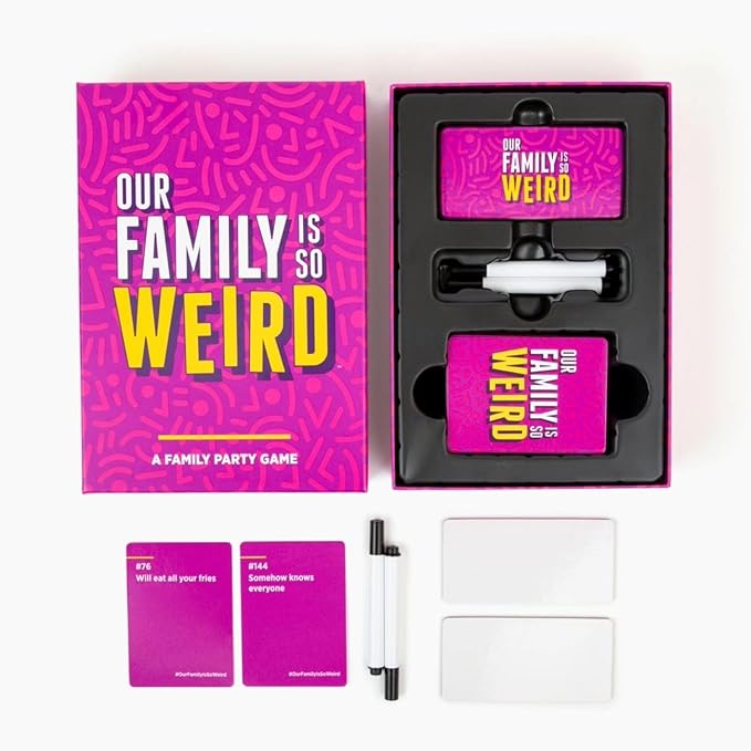 Our Family is So Weird | A Family Card Game to Decide Who’s Most Likely To