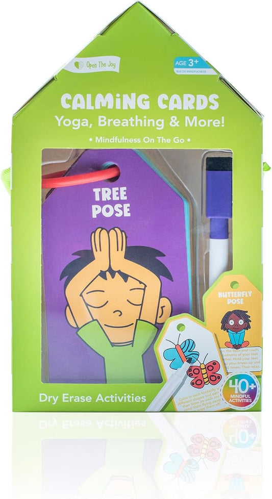 Dry Erase Calming Cards – Kids Mindfulness SEL Set