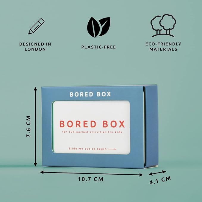 Kid's Bored Slide Box of Fun and Educational Activities