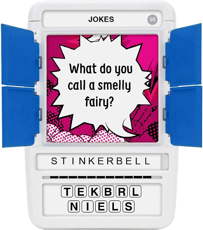 Jokes Travel Game - Family Brain Teasers Pocket Puzzles for Kids and Adults POP08015