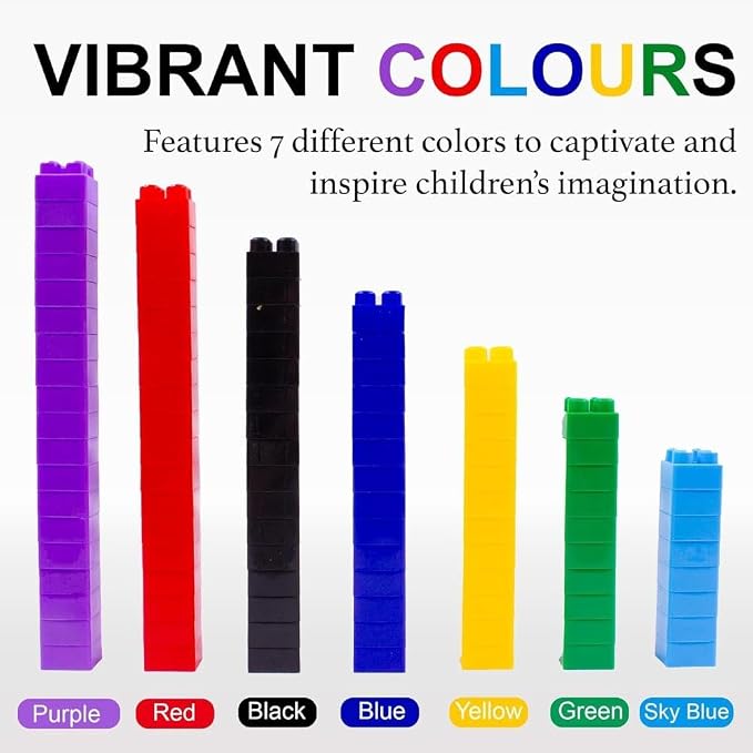Dimple 600 Piece Large Building Blocks for Toddlers, Kids Interlocking Toys | Stackable Blocks, Multi-Colored Toys, Safe Non-toxic Plastic, Waterproof, Bright Colors, For Boys and Girls Age 3+