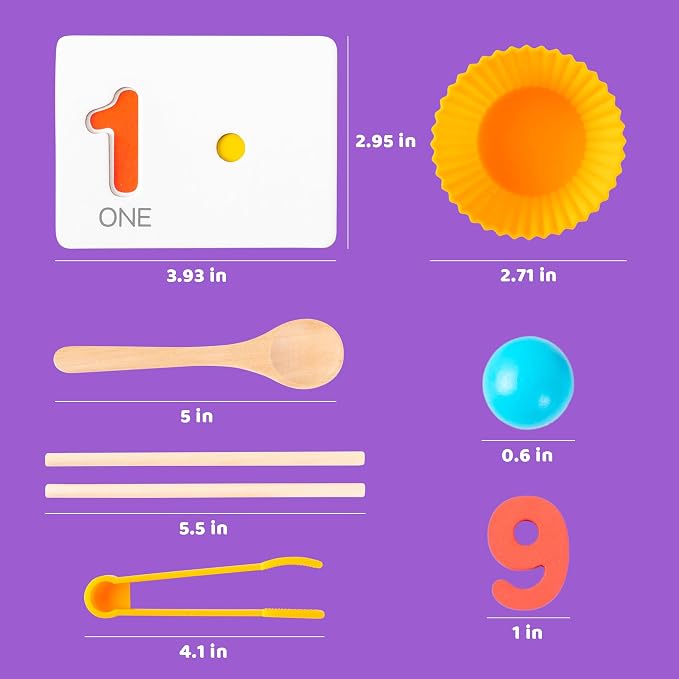 Fine Motor Toys，Wooden Peg Board Bead Game for Toddlers - Rainbow Stacking, Color Sorting & Counting Toys | Fine Motor Skills Development | Math Learning Games for 3 4 5 Years Old