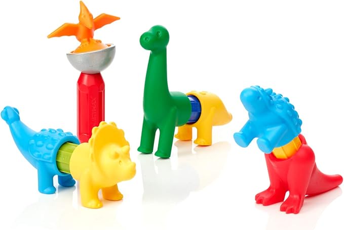 SmartMax My First Dinosaurs Magnetic Building Set STEM Learning Toy Ages 1-5