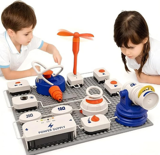 Science STEM Kits for Kids, Electronics Exploration Kit, 41 Pcs DIY Circuit Parts, Over 700 Projects, STEM Educational Toy Gifts for Kids Boys Girls Ages 3 4 5 6 7 8 9 10 11 12, Color Project Manual
