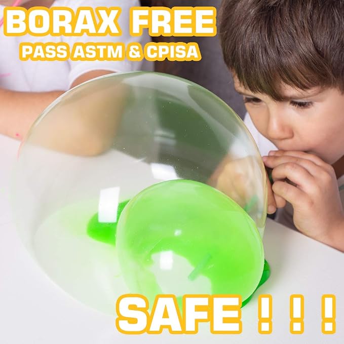 126 Pcs DIY Slime Making Kit for Girls Boys - Birthday Idea for Kids Age 5+. Ultimate Supplies Include 28 Crystal Slime, 2 Glow in The Dark Powder, 48 Bottle Glitter Jar etc. (Pack of 3)