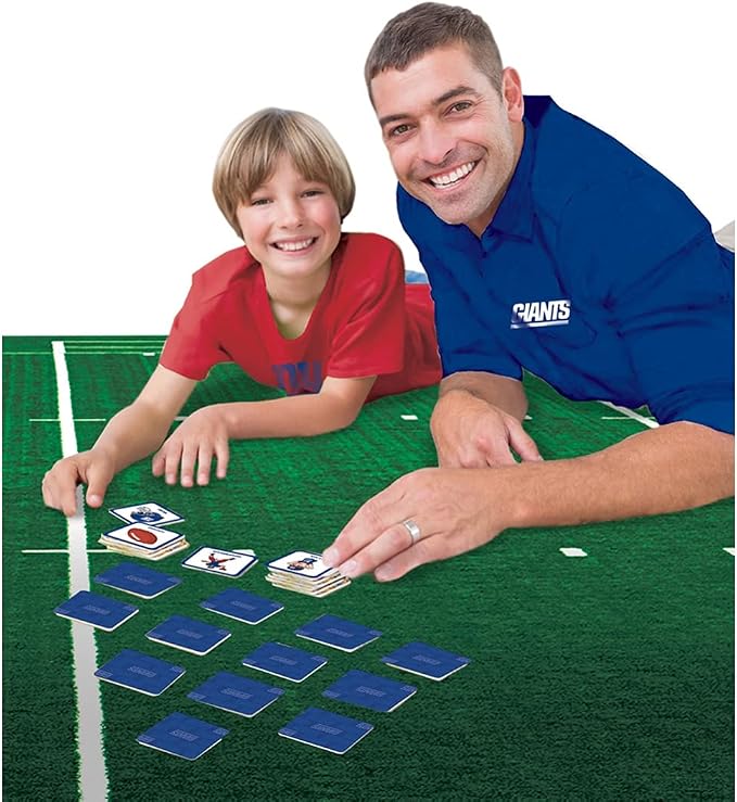 MasterPieces Officially Licensed NFL New York Giants Picture Matching Card Game for Kids and Families
