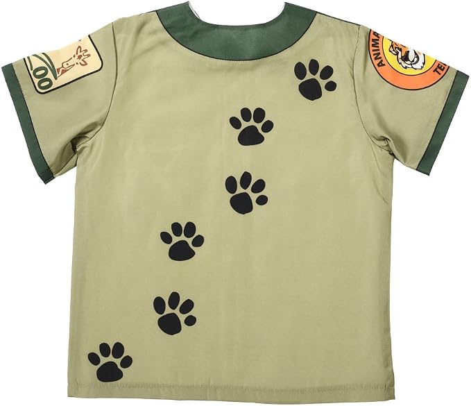 Aeromax My 1st Career Gear Zoo Keeper Top Green, One Size