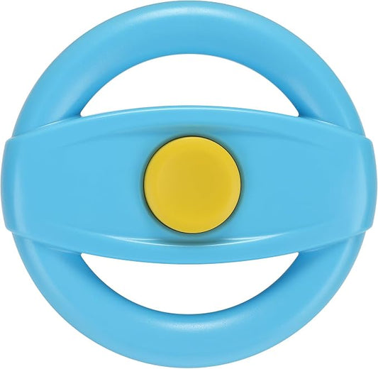 Accmor Stroller Steering Wheel Toy, Steering Wheel for Shopping Carts | Simulated Steering Wheel Universal Detachable Pretend Driving Funny Stroller Toy Attachment