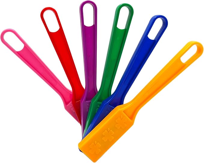 JUNWRROW Magnetic Bingo Wand with Chips,6-Pack& 600 Metal Chips, 6 Color Metal Chips-for Large Group Games,Family Game Night, Sensory Bins,Counting and Sorting,Science& Educational Activities