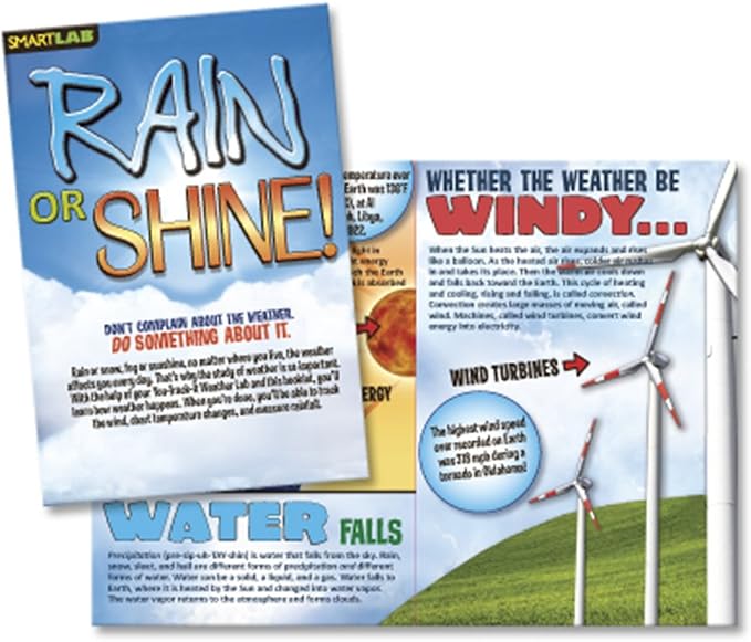 SMARTLAB Toys You-Track-It Weather Lab, Blue