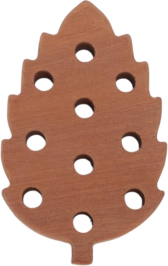 E Onal Threading Leaves Toys Set - Interactive Wooden Game Kit for Child Development