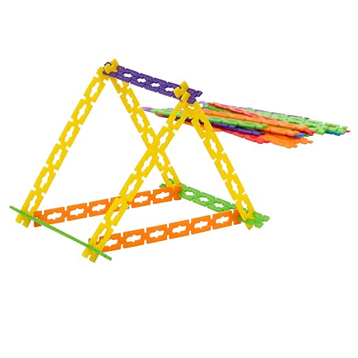 Excellerations Bendable Construction Rods - 480 Pieces