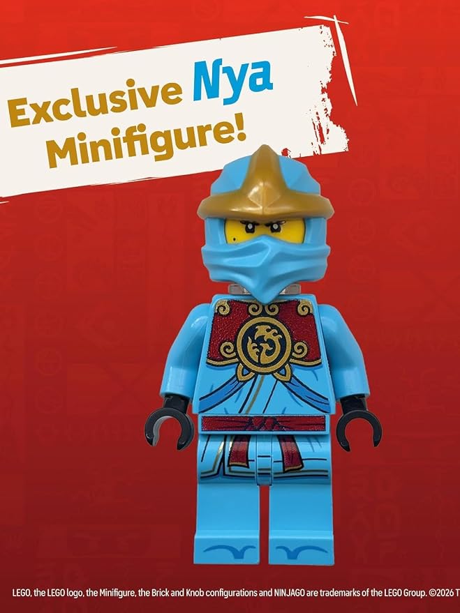 Bezzerwizzer LEGO Ninjago Board Game: Destiny’s Bounty Adventures | Cooperative Adventure Game with Exclusive Minifigures, Ages 8+, 2-4 Players, 30 Minute Playtime