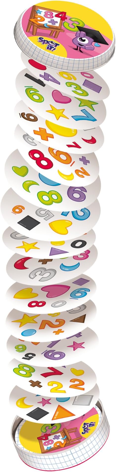 Asmodee Spot It! Super Pack Kids (2024 Refresh) Eco Big Box - Includes Animals and 1,2,3 Editions, Family Card Game Bundle for Quick Reflexes! Ages 6+, 2-8 Players, 10 Minute Playtime | Includes Spot It! Animals and Spot It! 1,2,3. Ages 6+, 2-8 players...