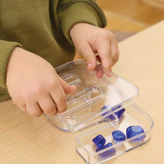 Kaplan Early Learning Company Loose Parts Number Trays - Set of 10