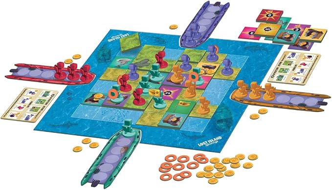 Stratego Lost Island, Fun Multiplayer Family Strategy Game, 2-4 Players, Aged 8 Years Plus