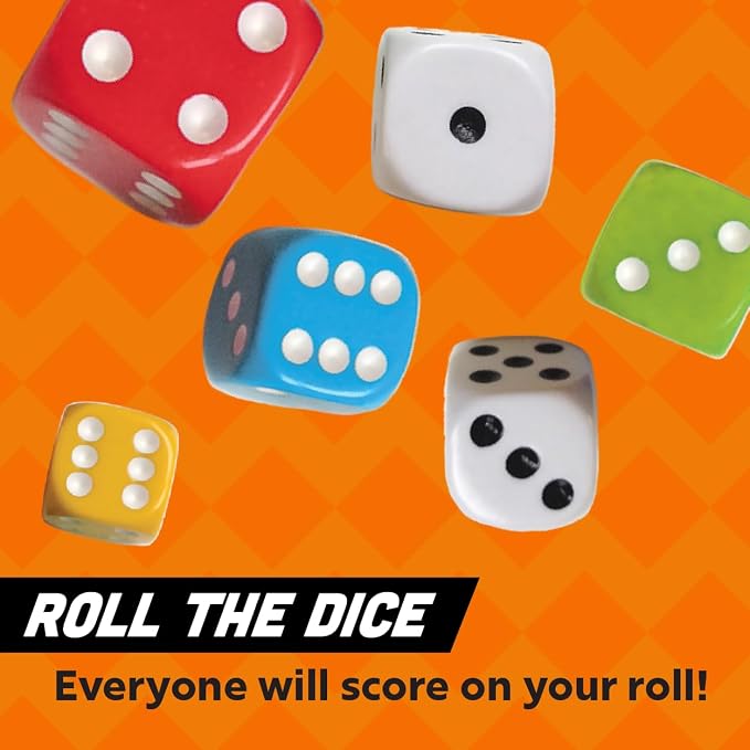 Qwixx Fast Family Dice Game – Quick 15-Minute Gameplay, Easy to Learn, Strategy & Luck, Travel-Friendly Party Game for Kids & Adults Ages 8+, 2–5 Players