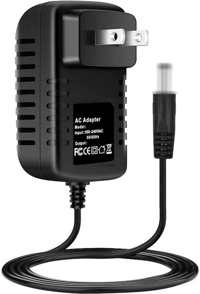 5V AC/DC Adapter Compatible with BEBANG YW-3006 YW3006 Microscope Adults Kids Compound Microscope Slides Kit Students Lab Optical Glass Lenses 5VDC Power Supply Cord Cable Battery Charger PSU