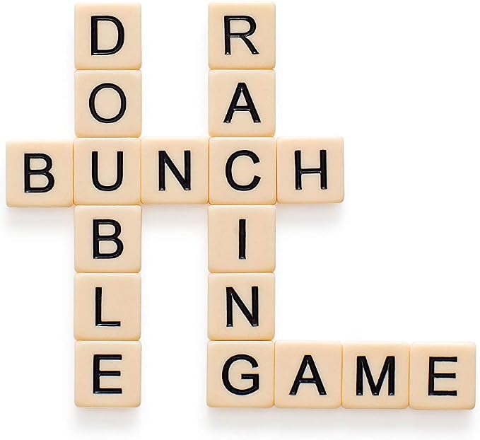 Double Bananagrams Word Game, 2X Tiles for Up to 16 Players