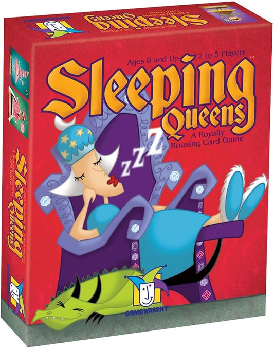 Sleeping Queens Card Game by Gamewright | Kids and Family Card Games for Ages 8 and up | Fast Playing Strategy & Math Board Game | 2–5 Players